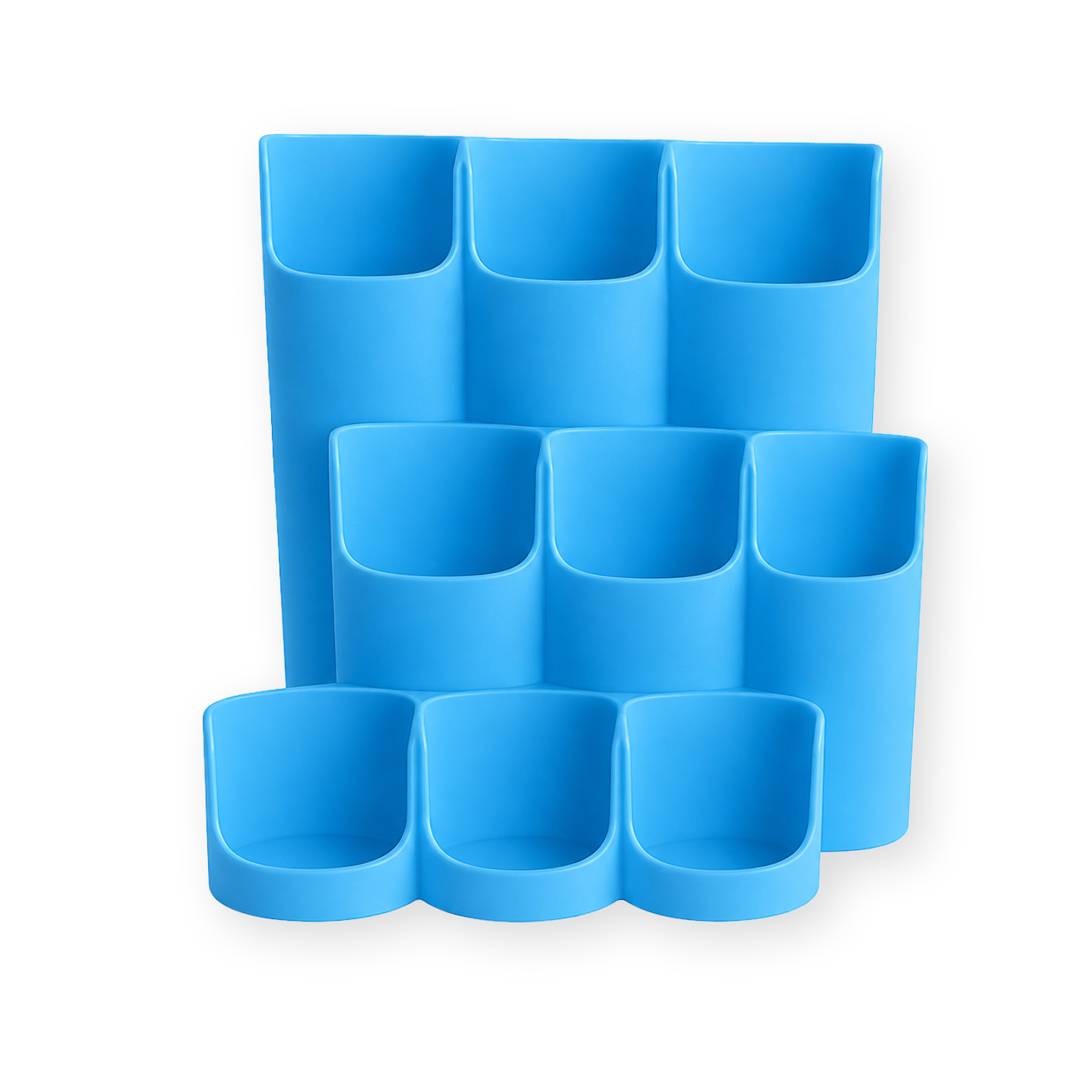 More Nutrition & ESN I Zerup Organizer für 9 Flaschen – Modular erweiterbar – 3D gedruckt I 1 Stück