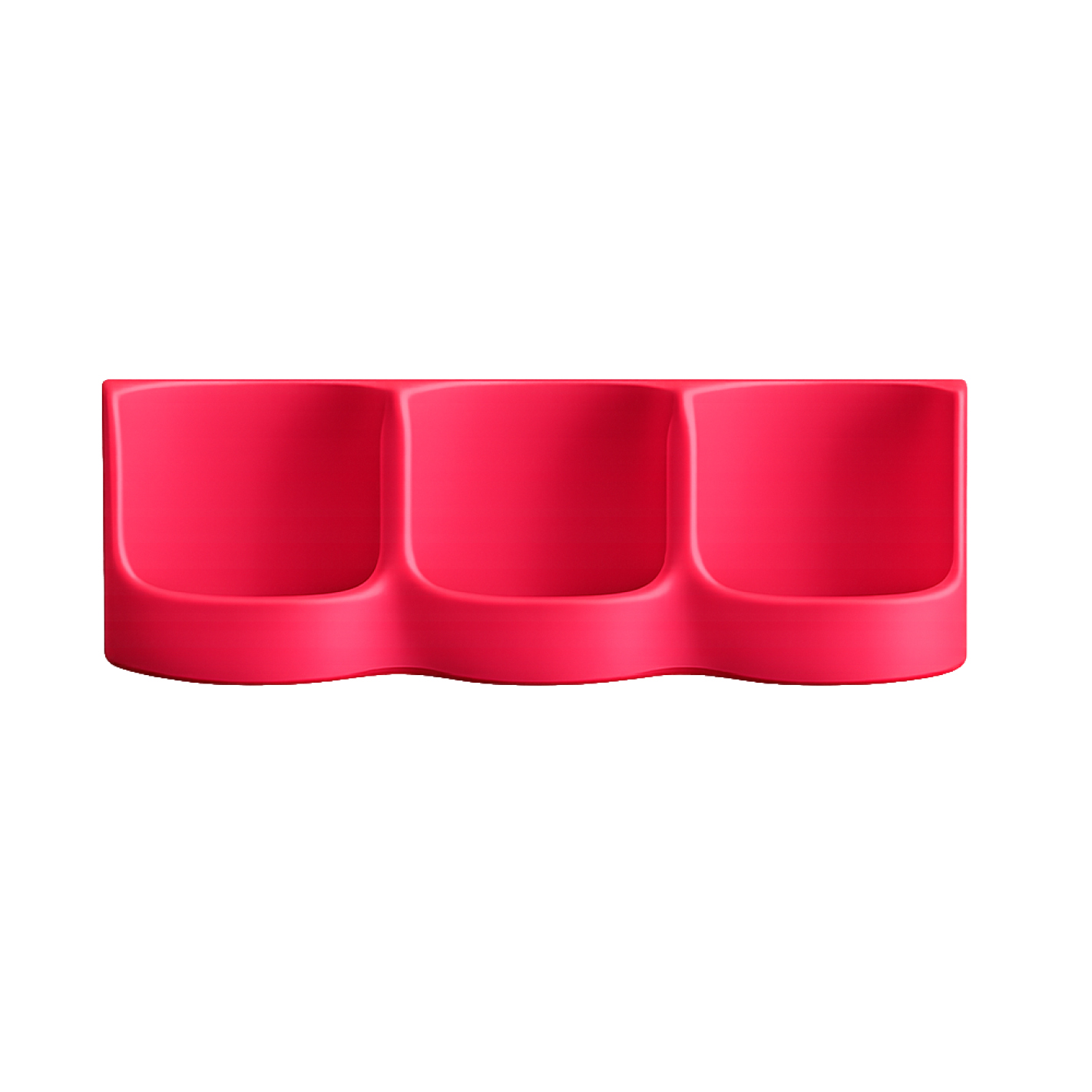 Zerup Kühlschrank Organizer für 3 Flaschen | Passend für More Nutrition & ESN | Magnetischer Kühlschrankhalter | 3D-Druck | 12 Farben
