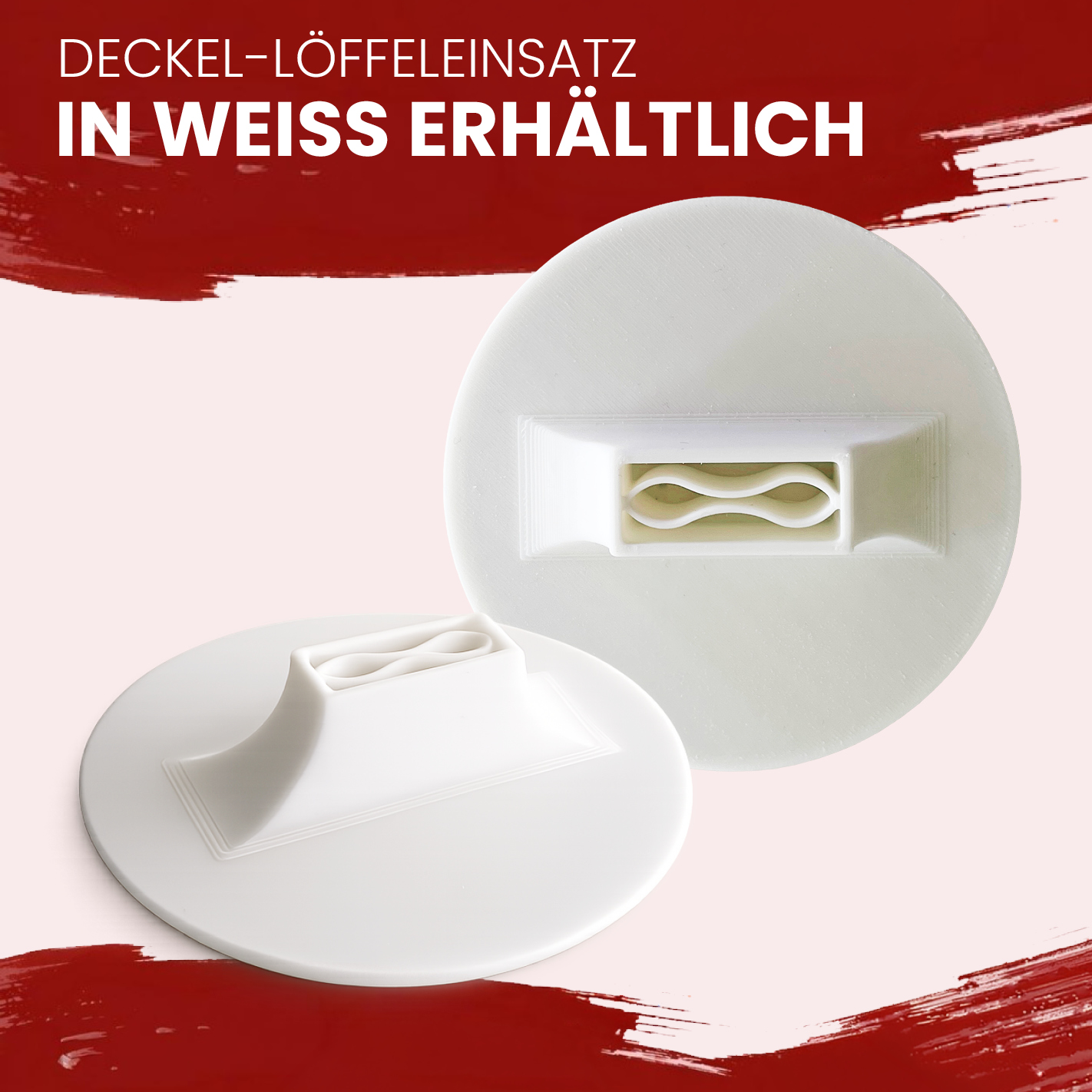 More Nutrition (1) Löffelhalter/Dosendeckel für Collagen+ Dose 300g