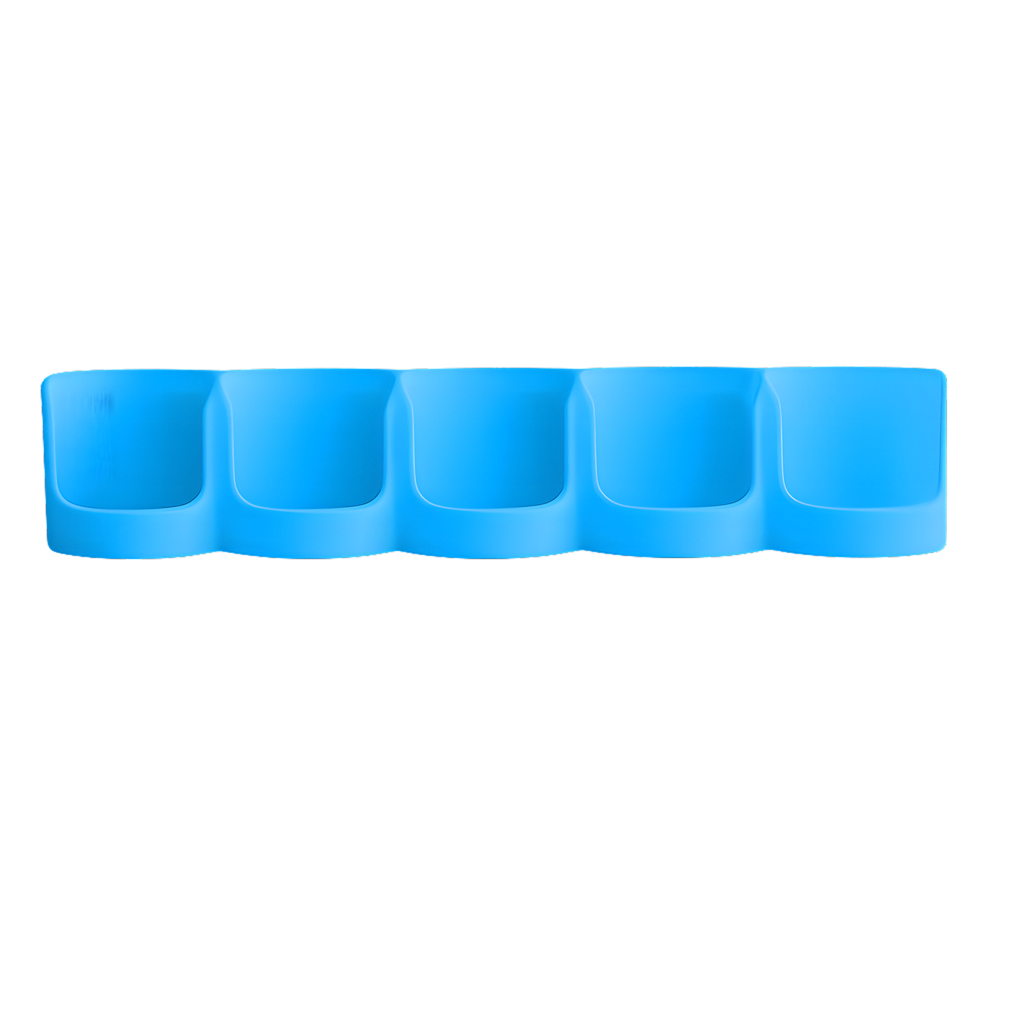 Zerup Kühlschrank Organizer für 5 Flaschen | Passend für More Nutrition & ESN | Magnetischer Kühlschrankhalter | 3D-Druck | 12 Farben