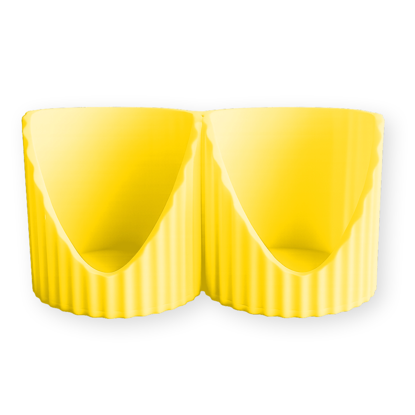 Shaker Wandhalterung für 2 Shaker | Passend für More Nutrition & ESN | Erweiterbar | Geriffelt | 3D-Druck | 12 Farben