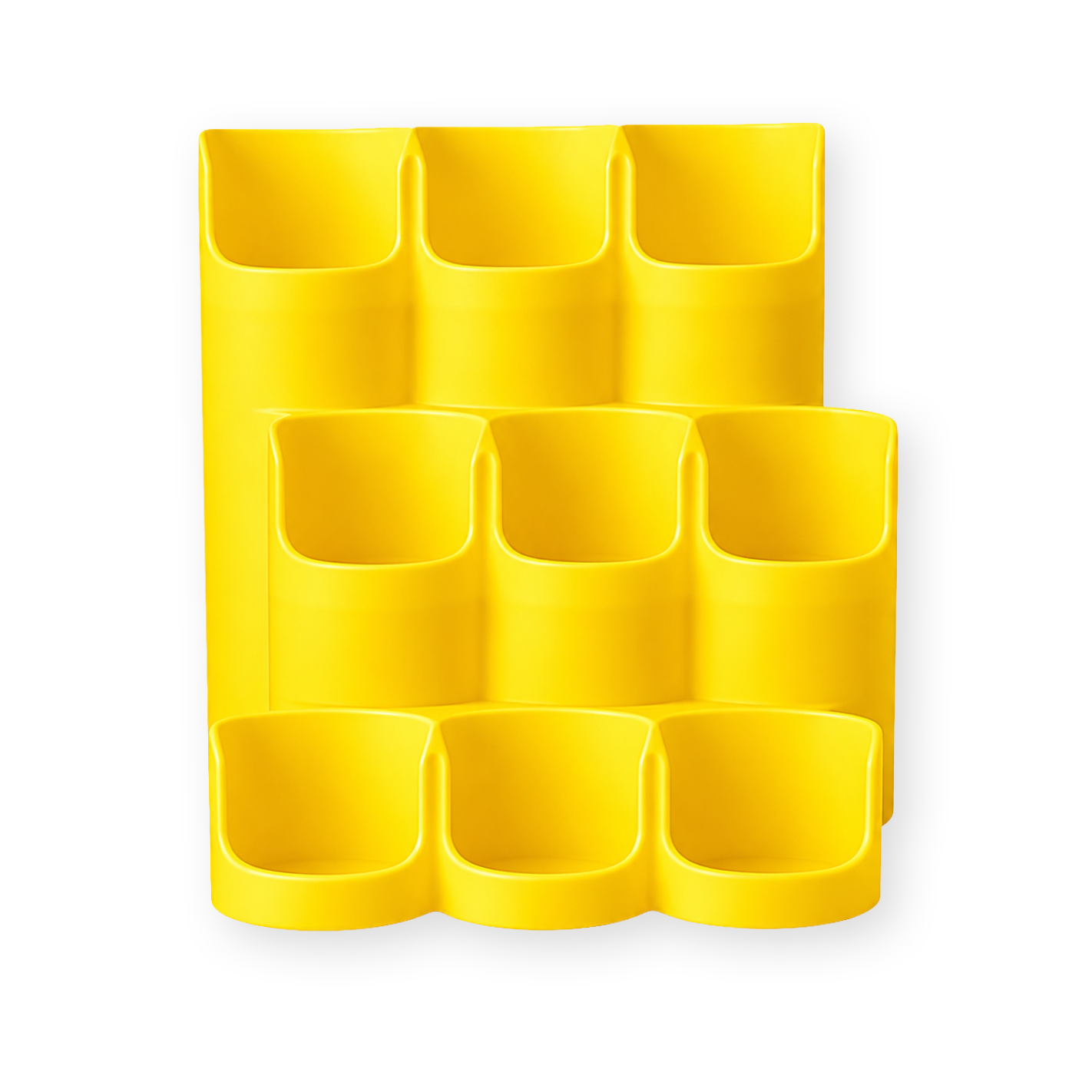More Nutrition & ESN I Zerup Organizer für 9 Flaschen – Modular erweiterbar – 3D gedruckt I 1 Stück