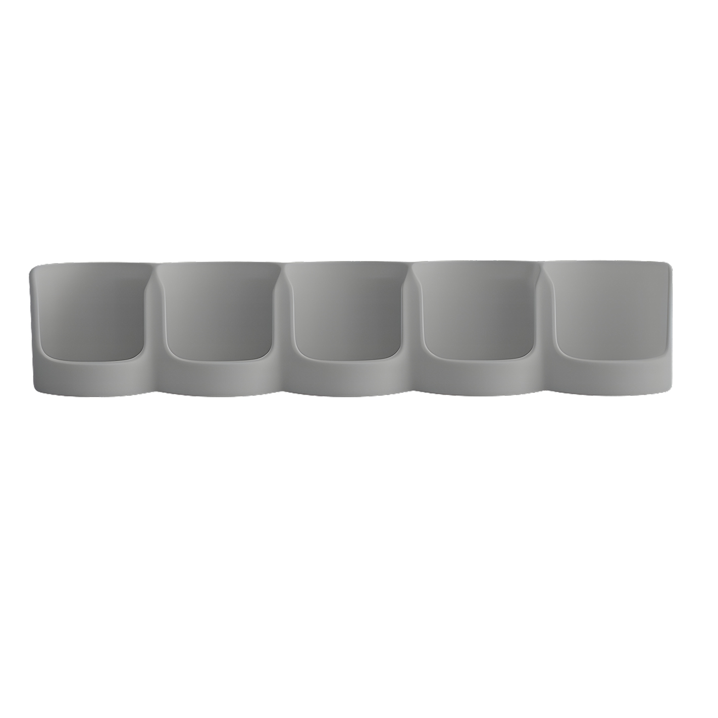 Zerup Kühlschrank Organizer für 5 Flaschen | Passend für More Nutrition & ESN | Magnetischer Kühlschrankhalter | 3D-Druck | 12 Farben