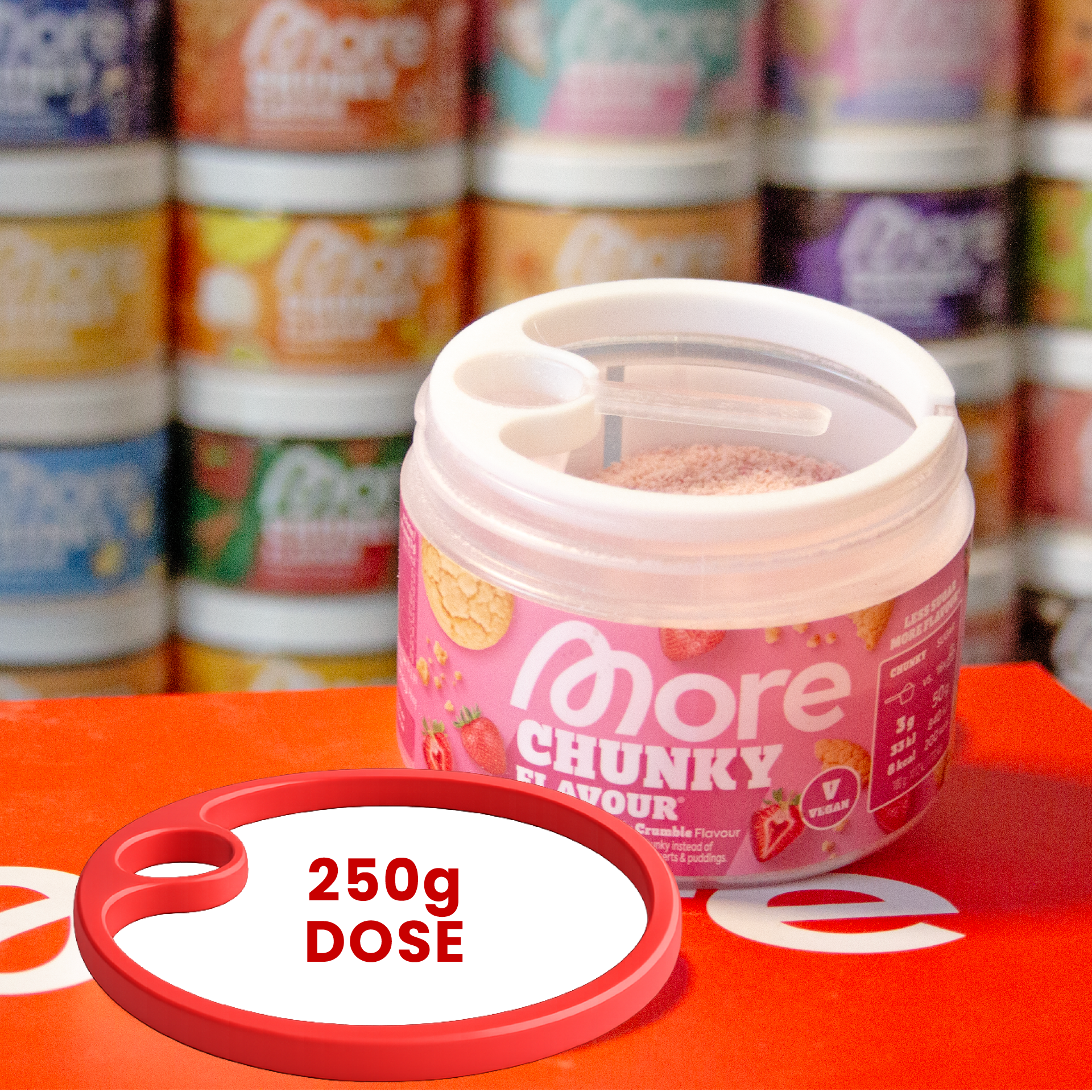 Chunky Löffelhalter für 250 g Dose – 3D-gedruckt | verschiedene Farben