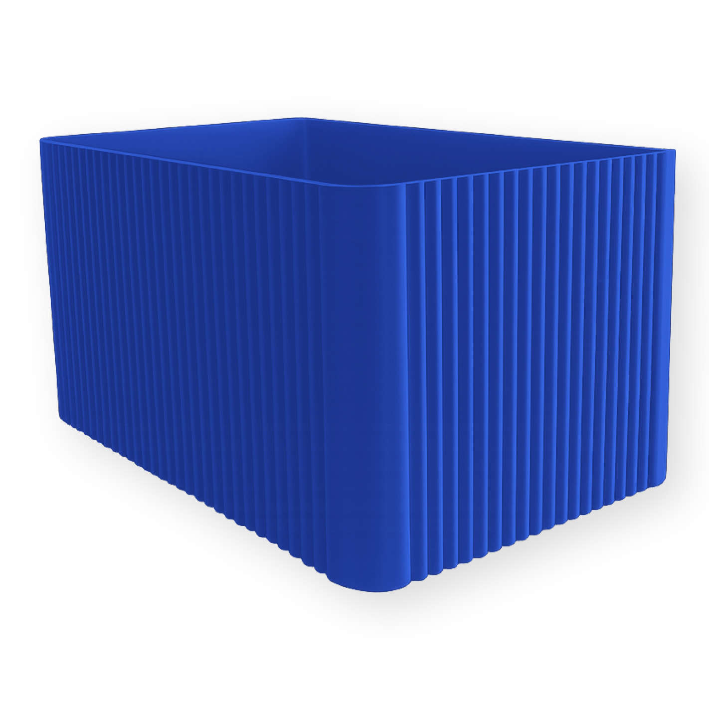 Design Vorratsbox für More Nutrition & ESN | Aufbewahrungsbox für Proben, Porridge & Grieß | Geriffelt | 3D-Druck | 12 Farben I 1 Stück