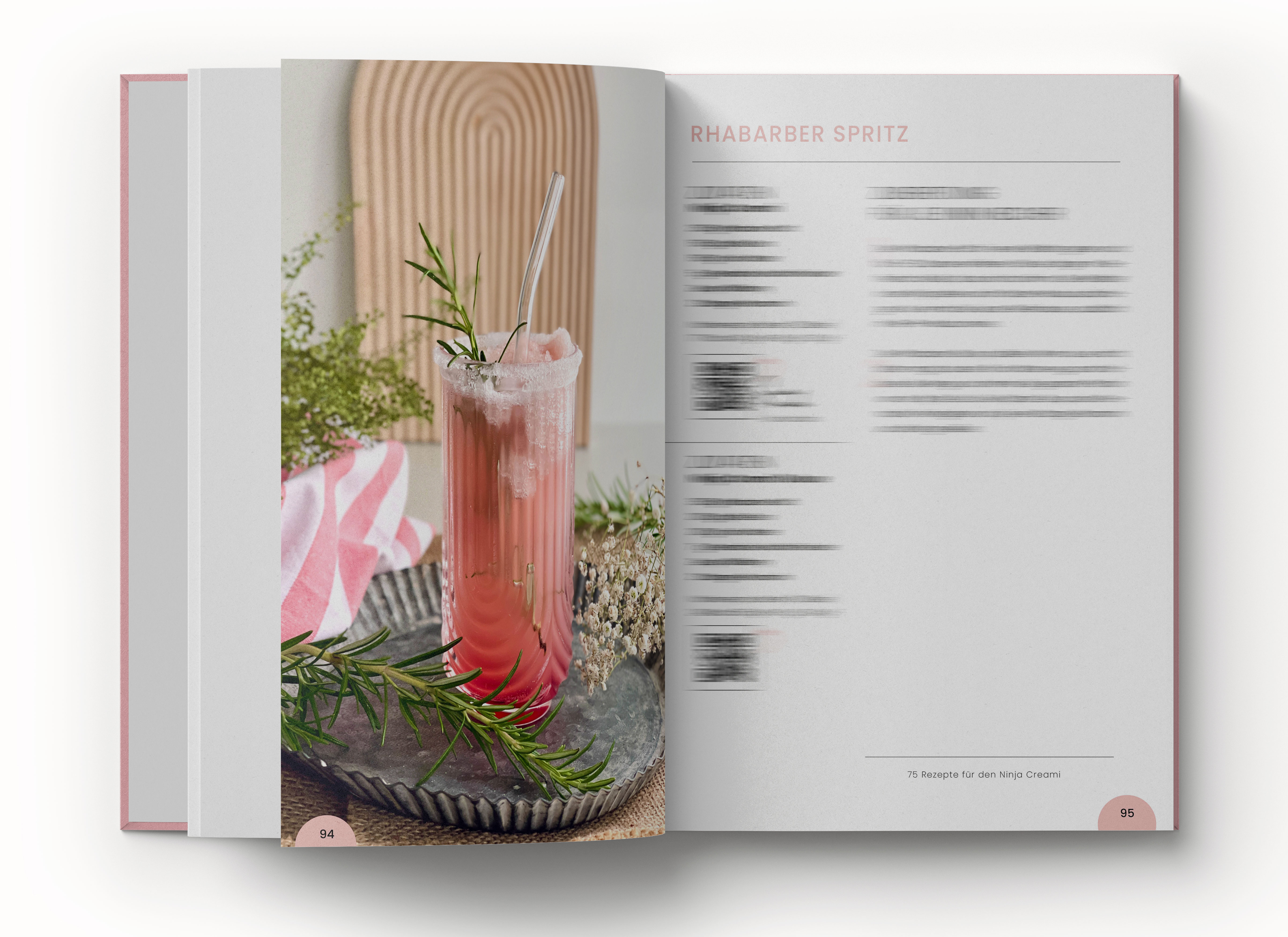 Hardcover + E-Book ( Kombi) >> 75 Ninja Creami Rezepte - mehr als nur eine Eismaschine (gedruckte + digitale Version) 