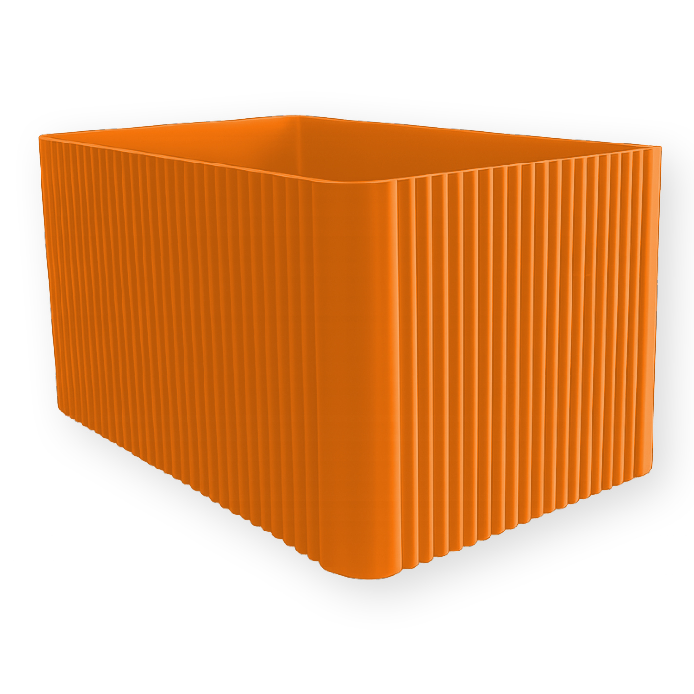 Design Vorratsbox für More Nutrition & ESN | Aufbewahrungsbox für Proben, Porridge & Grieß | Geriffelt | 3D-Druck | 12 Farben I 1 Stück