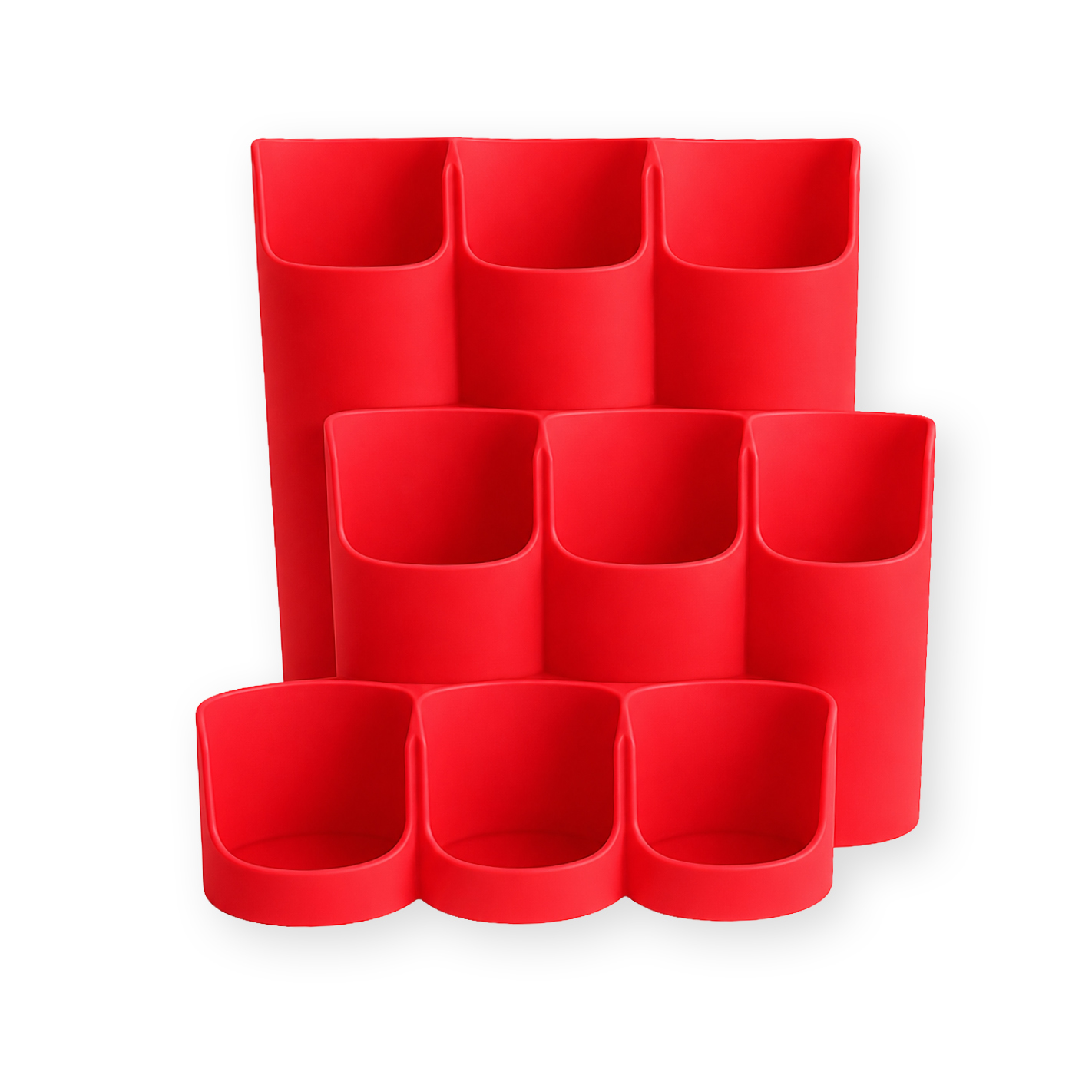 More Nutrition & ESN I Zerup Organizer für 9 Flaschen – Modular erweiterbar – 3D gedruckt I 1 Stück