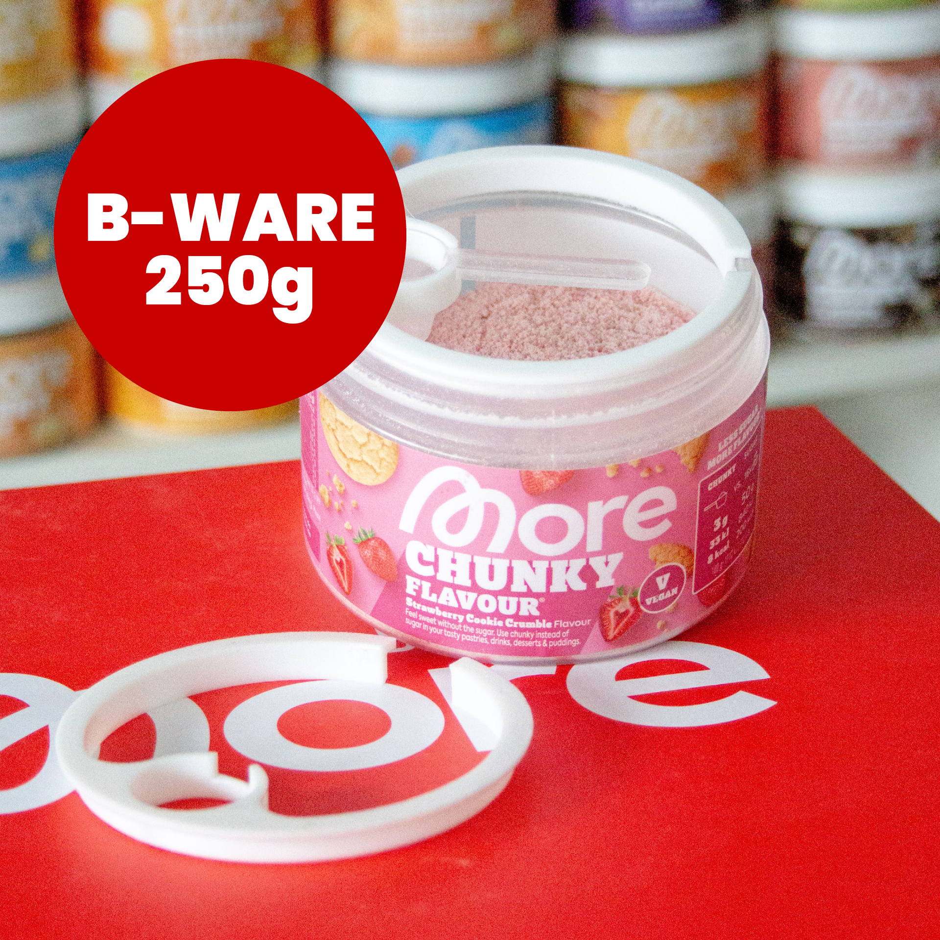 Chunky Löffelhalter für 250 g Dose I B-Ware I Farbe nicht wählbar