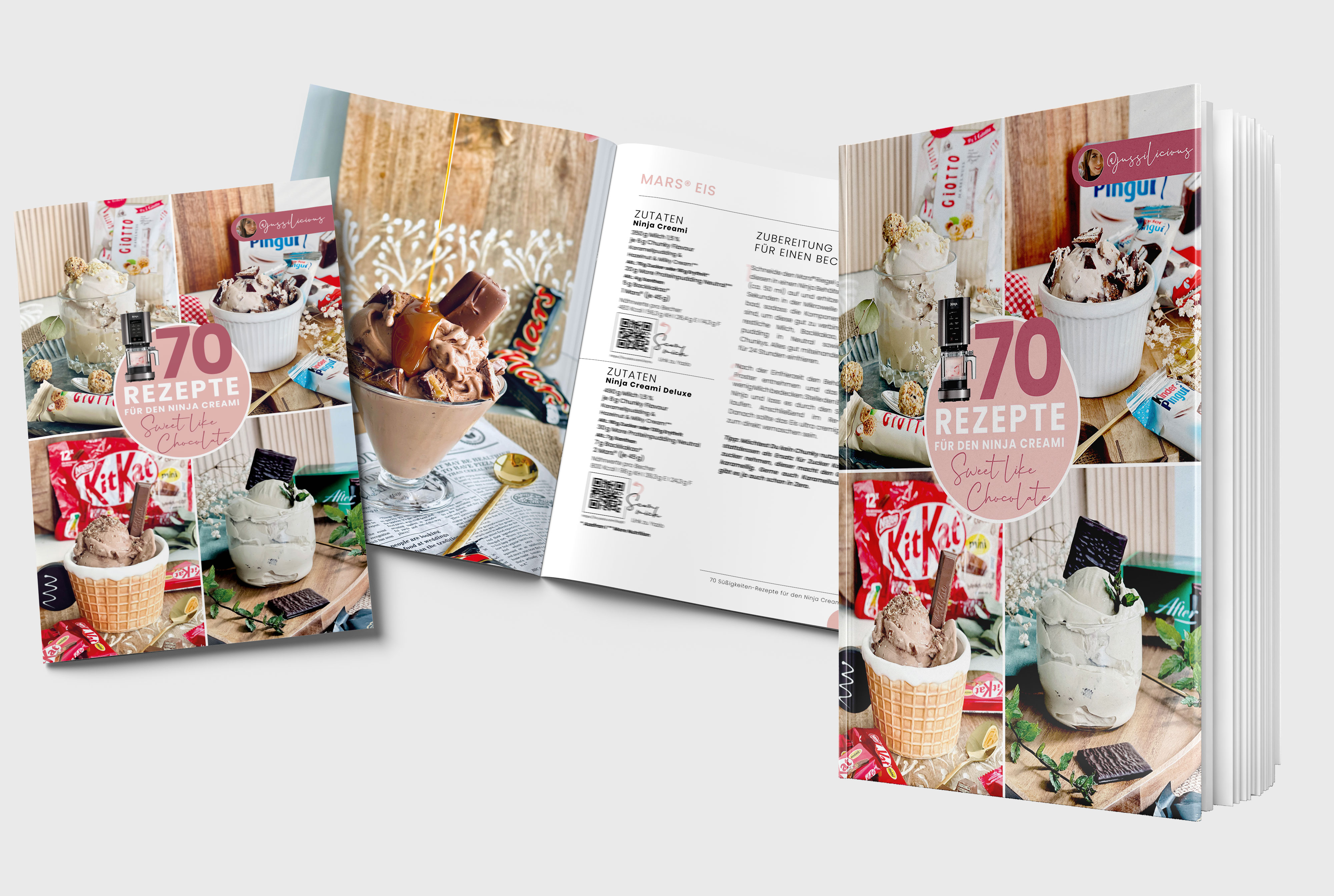 Kombi Paket -Hardcover + E-Book >> 70 Rezepte für die Ninja Creami - Sweet like Chocolate (gedruckte + digitale Version) Kombi Paket -Hardcover + E-Book >> 70 Rezepte für die Ninja Creami - Sweet like Chocolate (gedruckte + digitale Version)