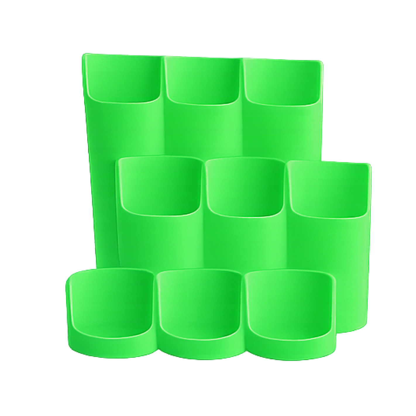 More Nutrition & ESN I Zerup Organizer für 9 Flaschen – Modular erweiterbar – 3D gedruckt I 1 Stück