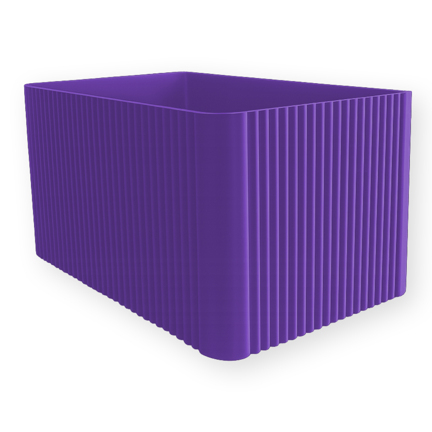 Design Vorratsbox für More Nutrition & ESN | Aufbewahrungsbox für Proben, Porridge & Grieß | Geriffelt | 3D-Druck | 12 Farben I 1 Stück