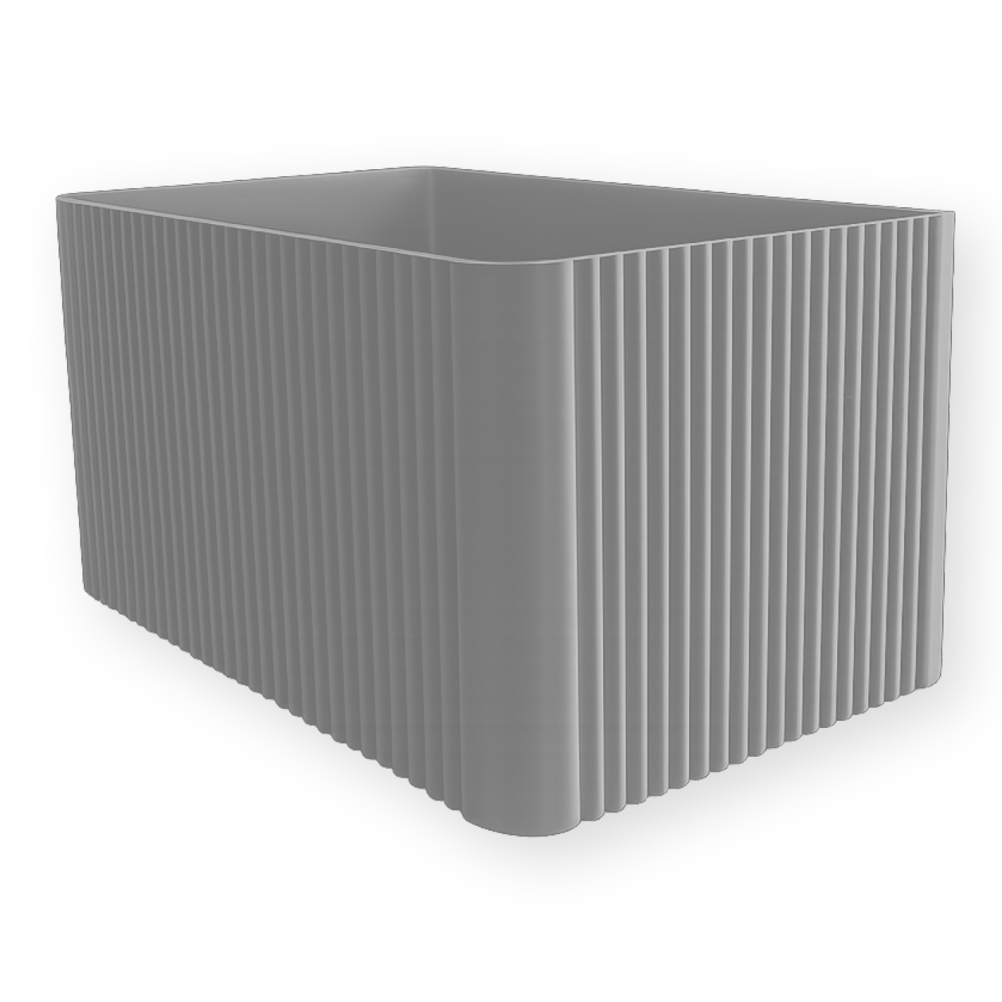 Design Vorratsbox für More Nutrition & ESN | Aufbewahrungsbox für Proben, Porridge & Grieß | Geriffelt | 3D-Druck | 12 Farben I 1 Stück