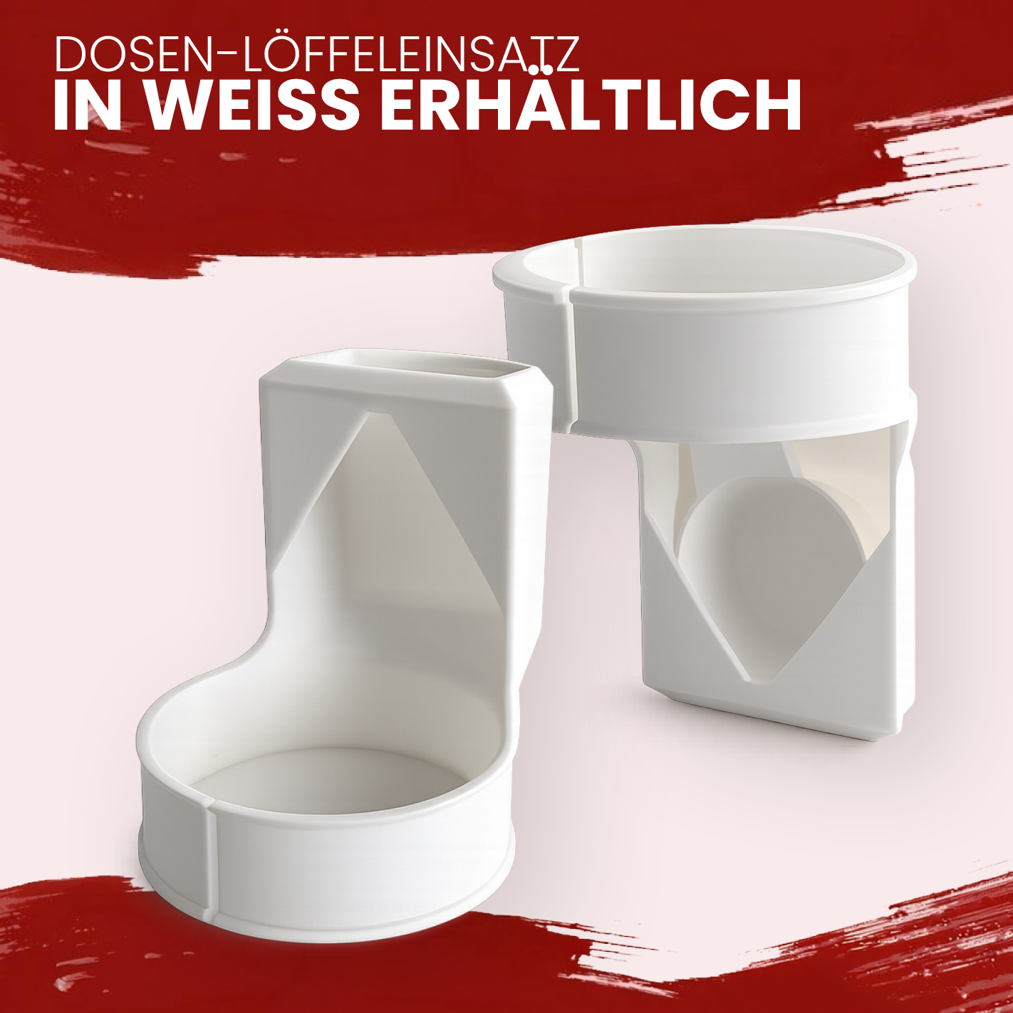 More Nutrition (3) Löffelhalter/Dosenring für 500g und 600 g More Dosen