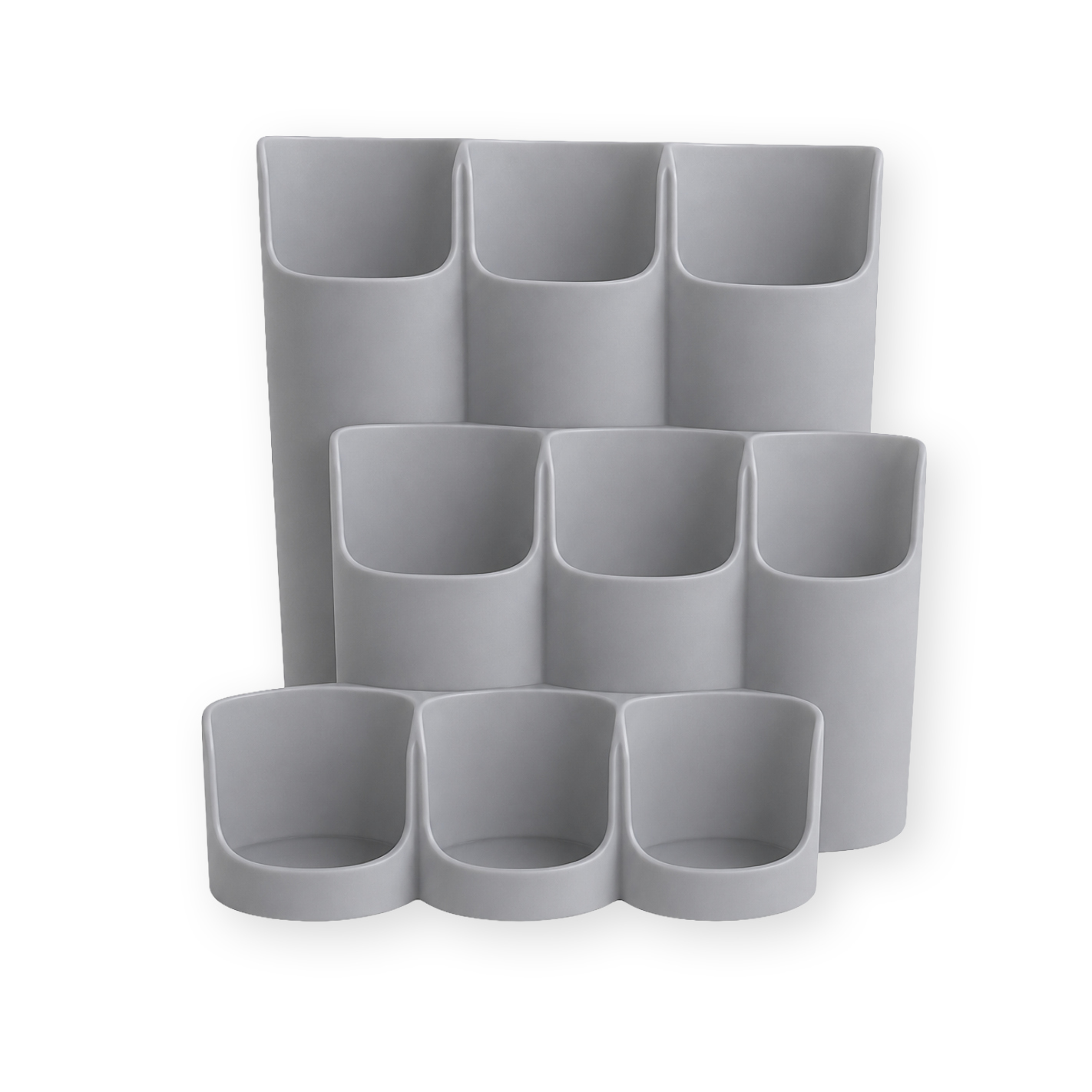 More Nutrition & ESN I Zerup Organizer für 9 Flaschen – Modular erweiterbar – 3D gedruckt I 1 Stück