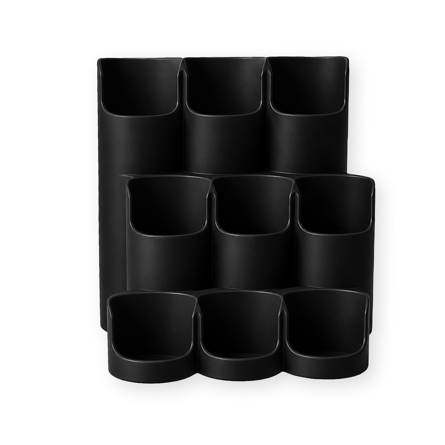 More Nutrition & ESN I Zerup Organizer für 9 Flaschen – Modular erweiterbar – 3D gedruckt I 1 Stück