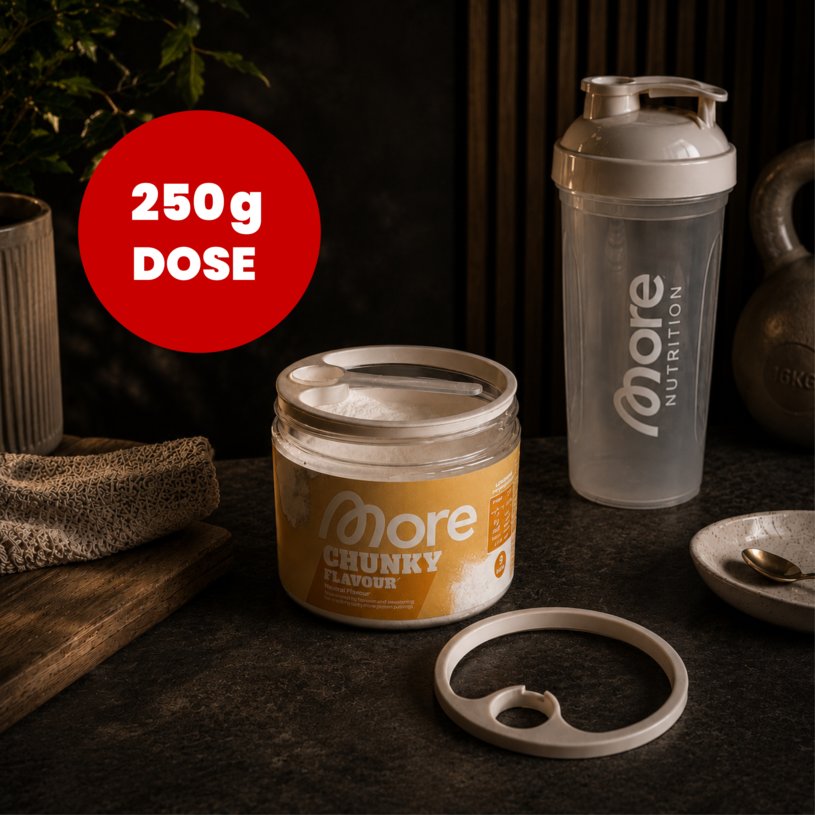 Chunky Löffelhalter für 250 g Dose – 3D-gedruckt | verschiedene Farben