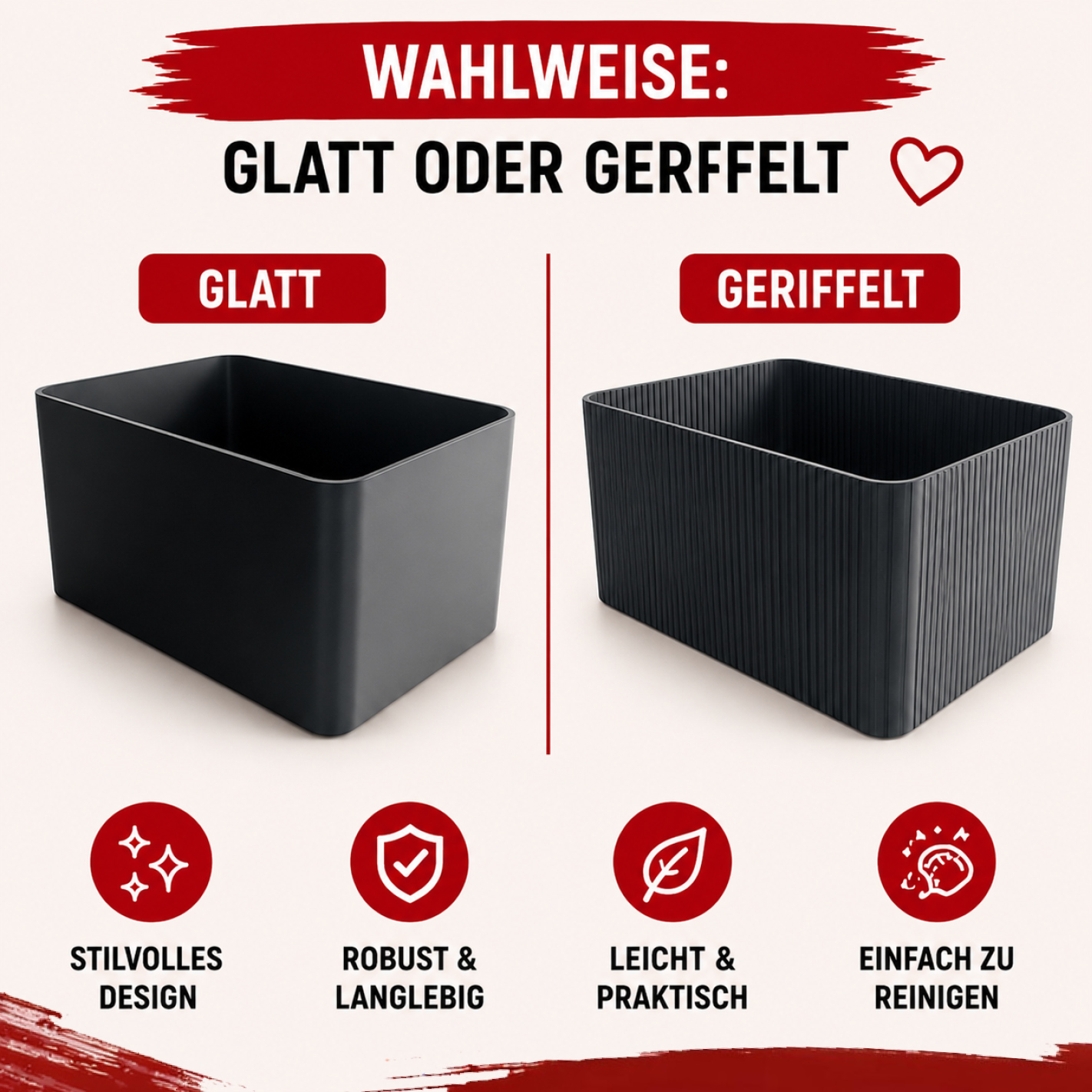 Design Vorratsbox für More Nutrition & ESN | Aufbewahrungsbox für Proben, Porridge & Grieß | Geriffelt | 3D-Druck | 12 Farben I 1 Stück