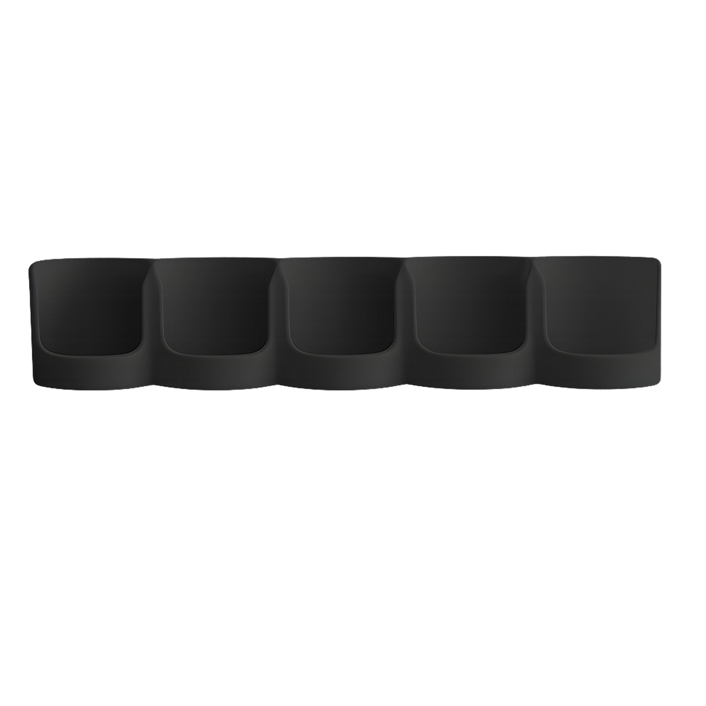 Zerup Kühlschrank Organizer für 5 Flaschen | Passend für More Nutrition & ESN | Magnetischer Kühlschrankhalter | 3D-Druck | 12 Farben