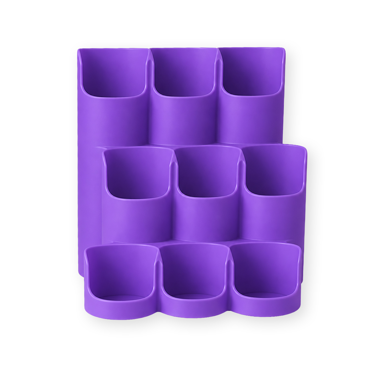 More Nutrition & ESN I Zerup Organizer für 9 Flaschen – Modular erweiterbar – 3D gedruckt I 1 Stück