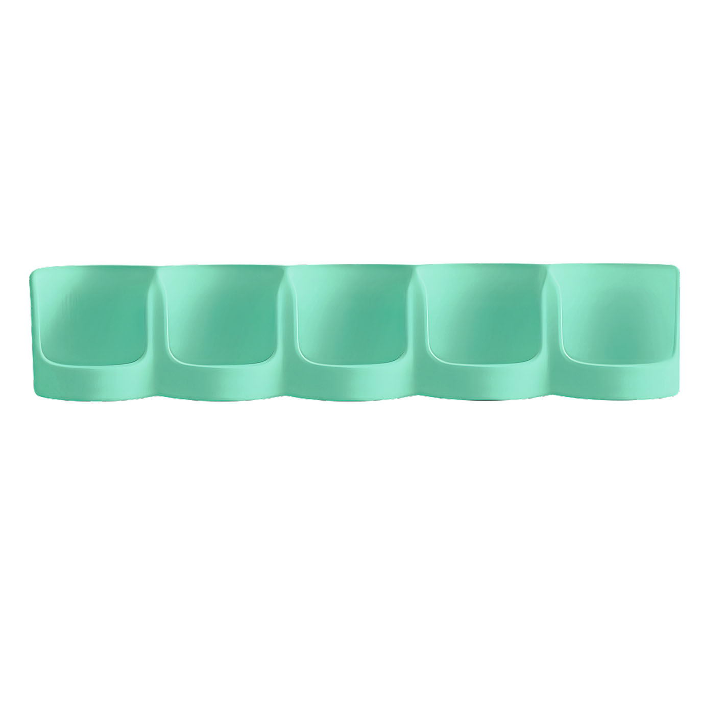 Zerup Kühlschrank Organizer für 5 Flaschen | Passend für More Nutrition & ESN | Magnetischer Kühlschrankhalter | 3D-Druck | 12 Farben