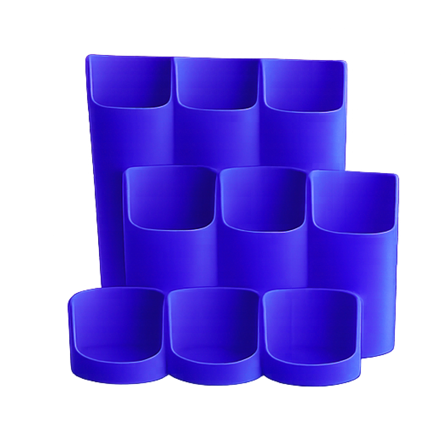 More Nutrition & ESN I Zerup Organizer für 9 Flaschen – Modular erweiterbar – 3D gedruckt I 1 Stück