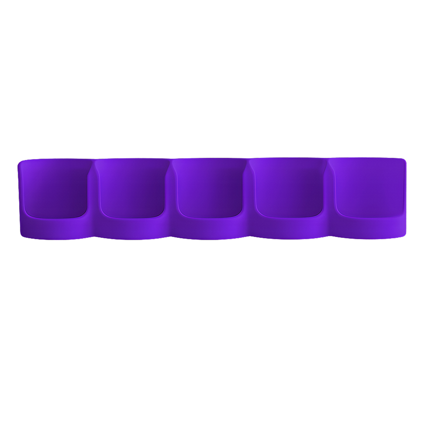 Zerup Kühlschrank Organizer für 5 Flaschen | Passend für More Nutrition & ESN | Magnetischer Kühlschrankhalter | 3D-Druck | 12 Farben