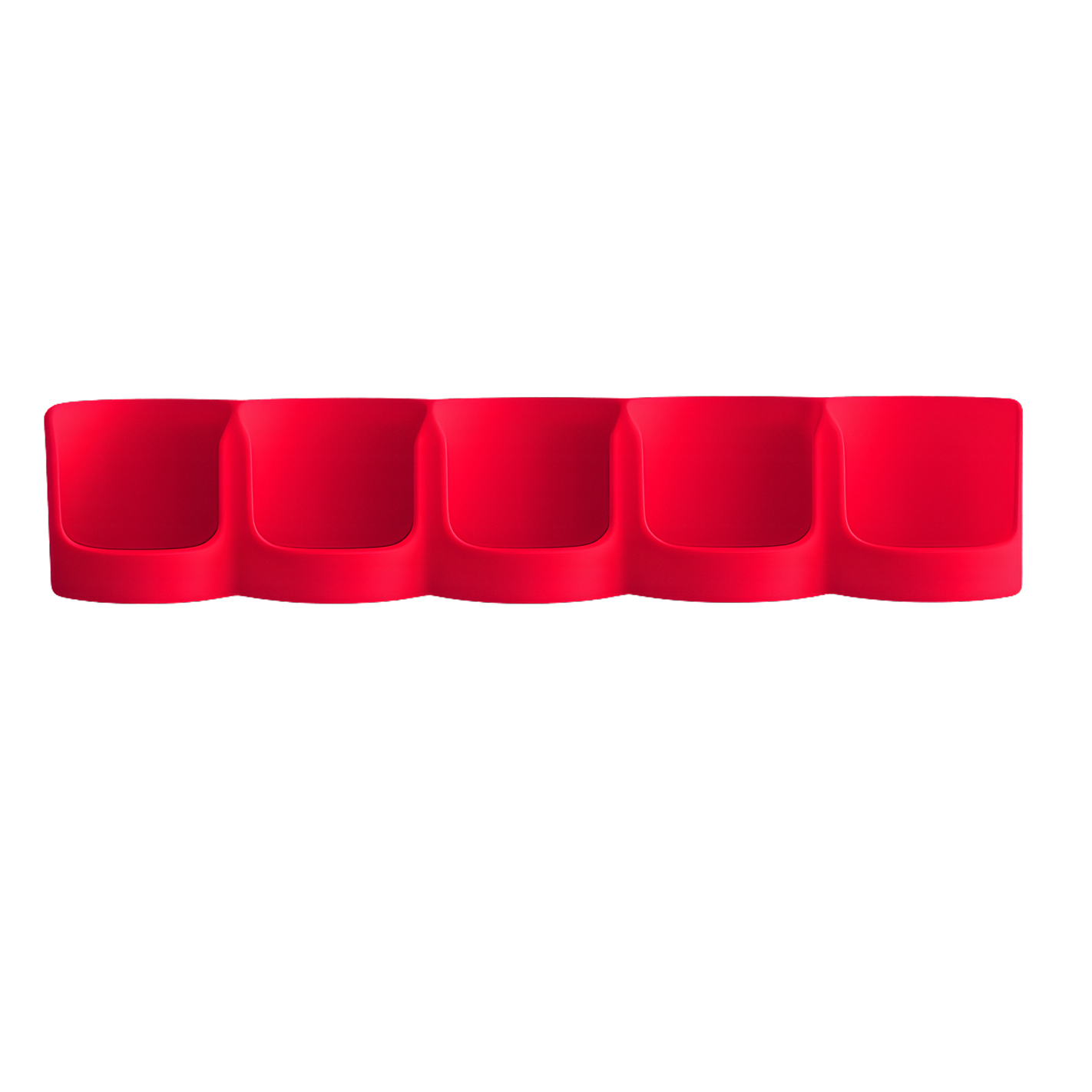 Zerup Kühlschrank Organizer für 5 Flaschen | Passend für More Nutrition & ESN | Magnetischer Kühlschrankhalter | 3D-Druck | 12 Farben